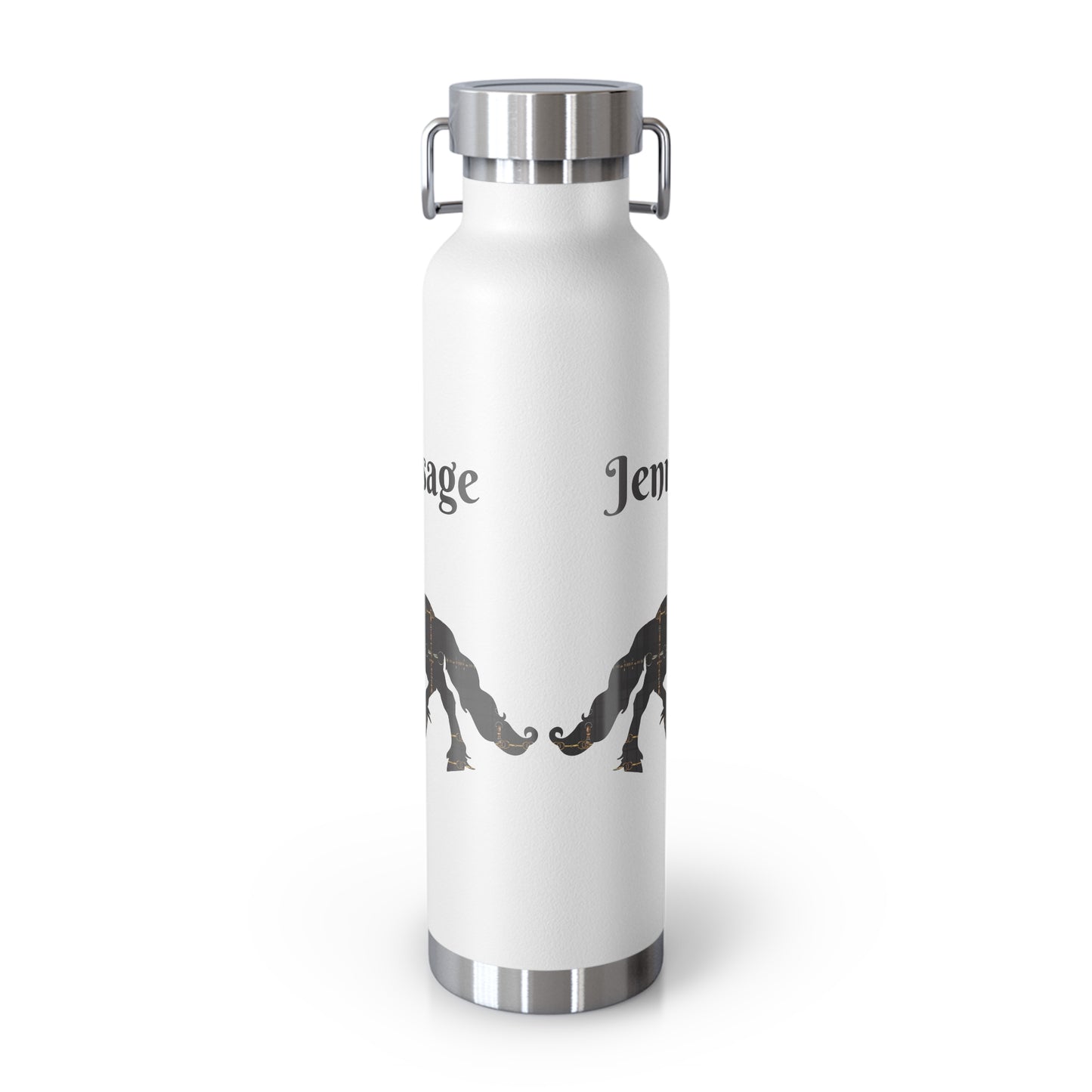 Copy of Copy of Copy of Graphic Dressage color Copper Vacuum Insulated Bottle, 22oz