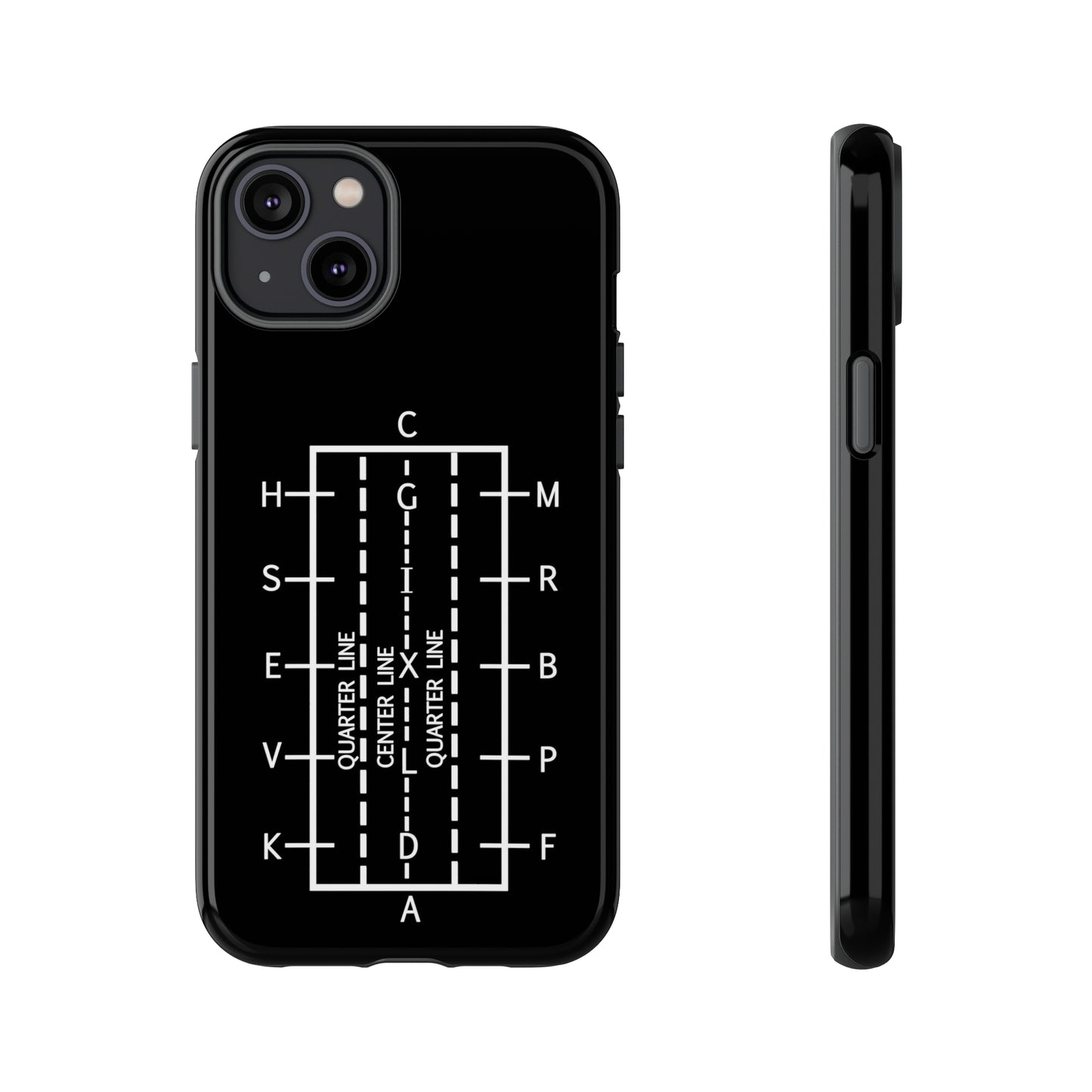 Dressage arena Study Tough Case Phone Case.