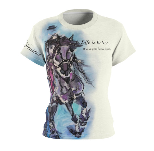 Jenny Veenstra watercolor wrap around Art T Shirt