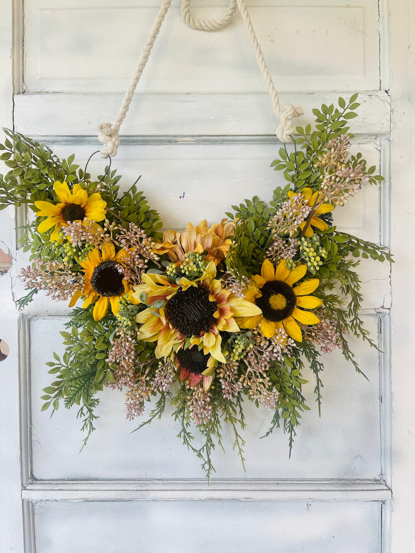 Horse Mini Flower Crown - Horse Photography Prop - Rustic Wedding Decor - Horse Maternity Shoot - Equine Photography Garland - Bridal Photography