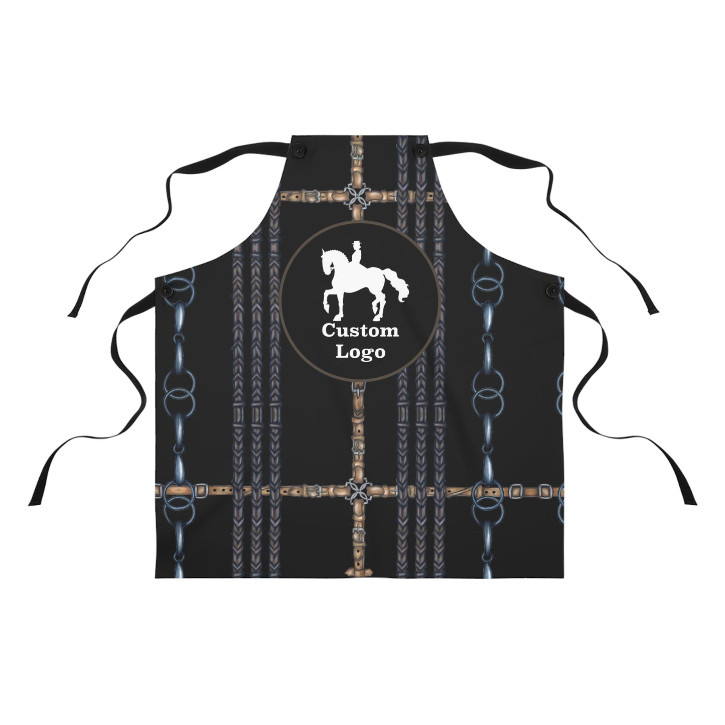 Customizable Equestrian Bit Horse Show Apron