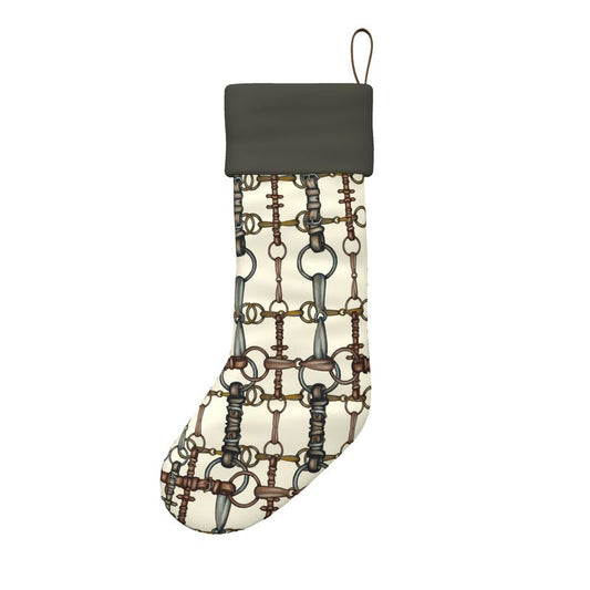 Equestrian Random Bit Christmas Stocking , Horse lover Christmas