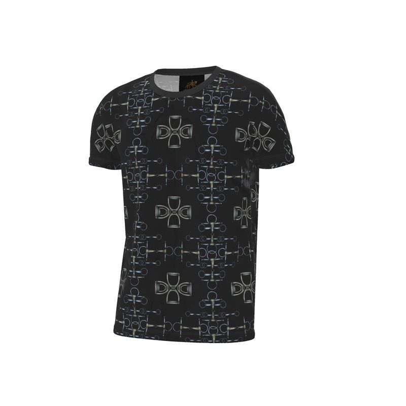Equestrian Bit Motif All Over Print Shirt
