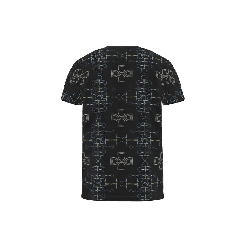 Equestrian Bit Motif All Over Print Shirt