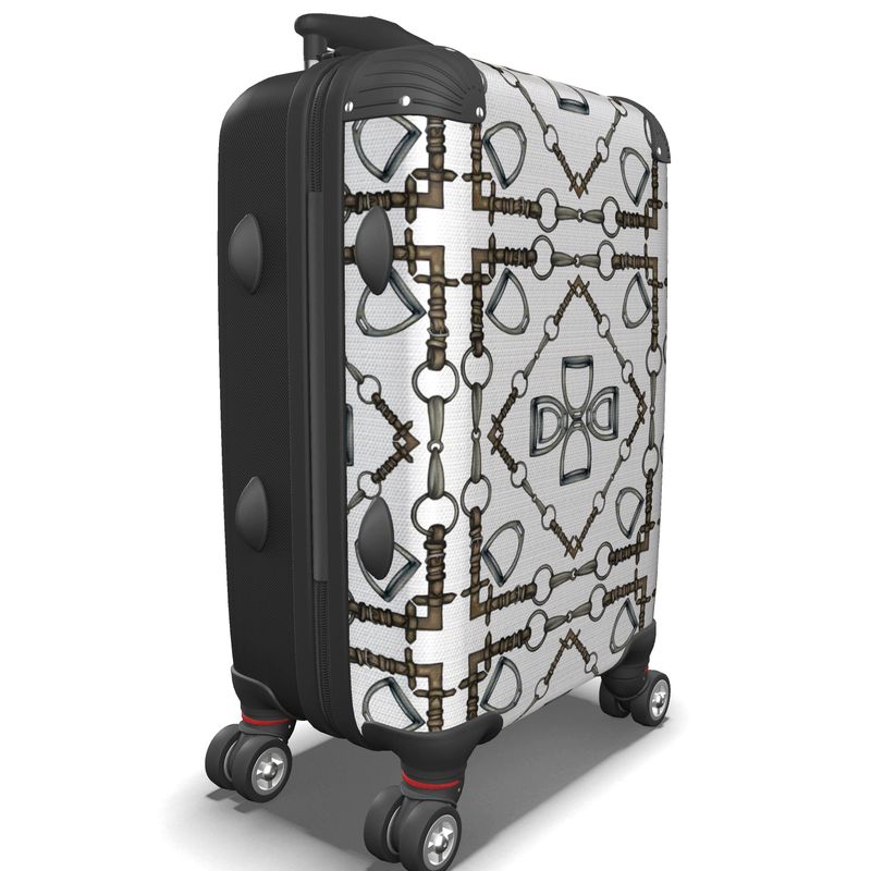 Bit Motif Equestrian Suit Case