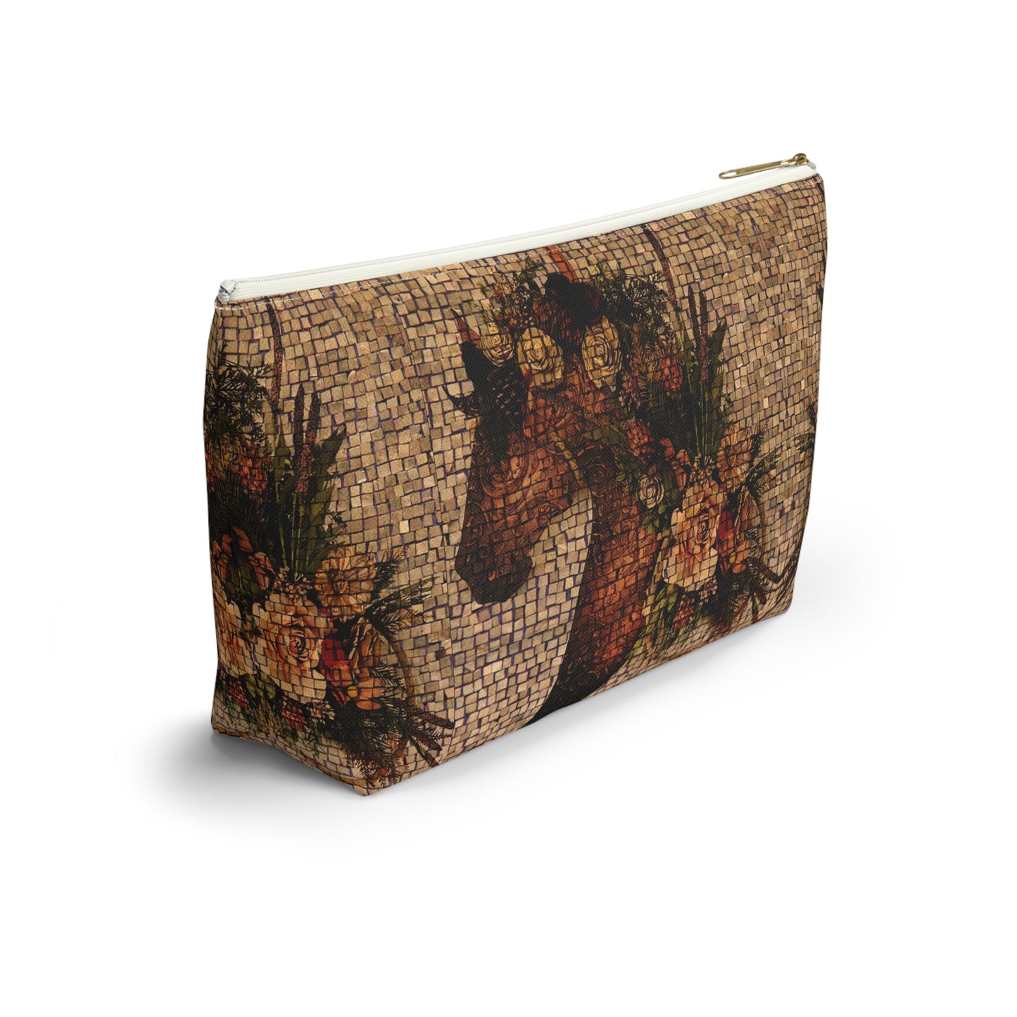 Artistic Mosaic Accessory Pouch/Makeup Bag