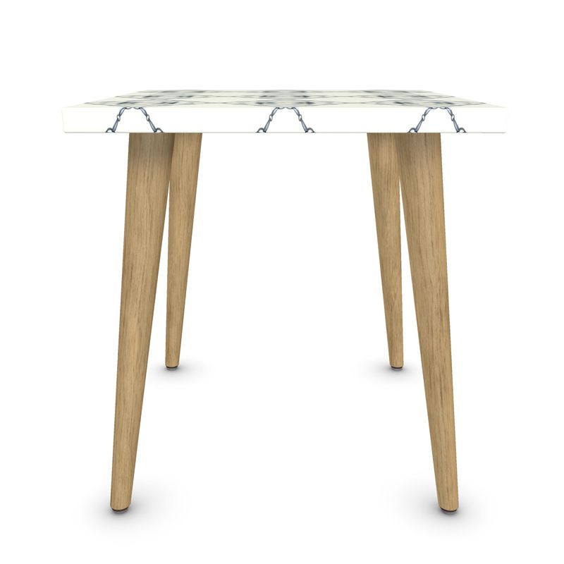 Ivory Bit Equestrian Style Side Table