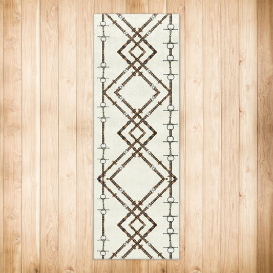 Tribal Rein Pattern Runner 6x2ft