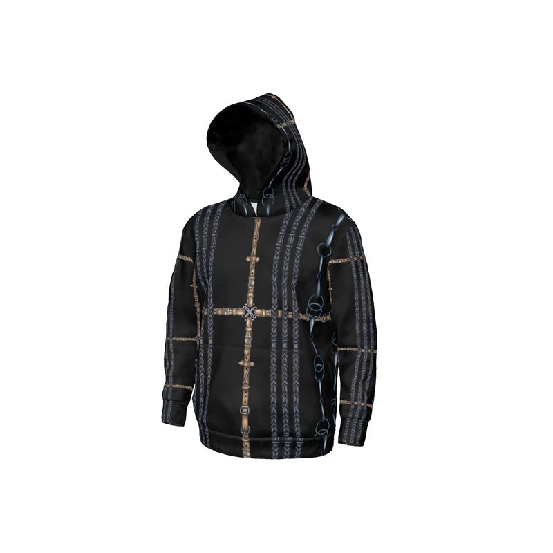 Equestrian Bit All Over Print Hoodie