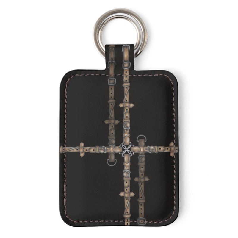 Black Minimalistic Key Ring