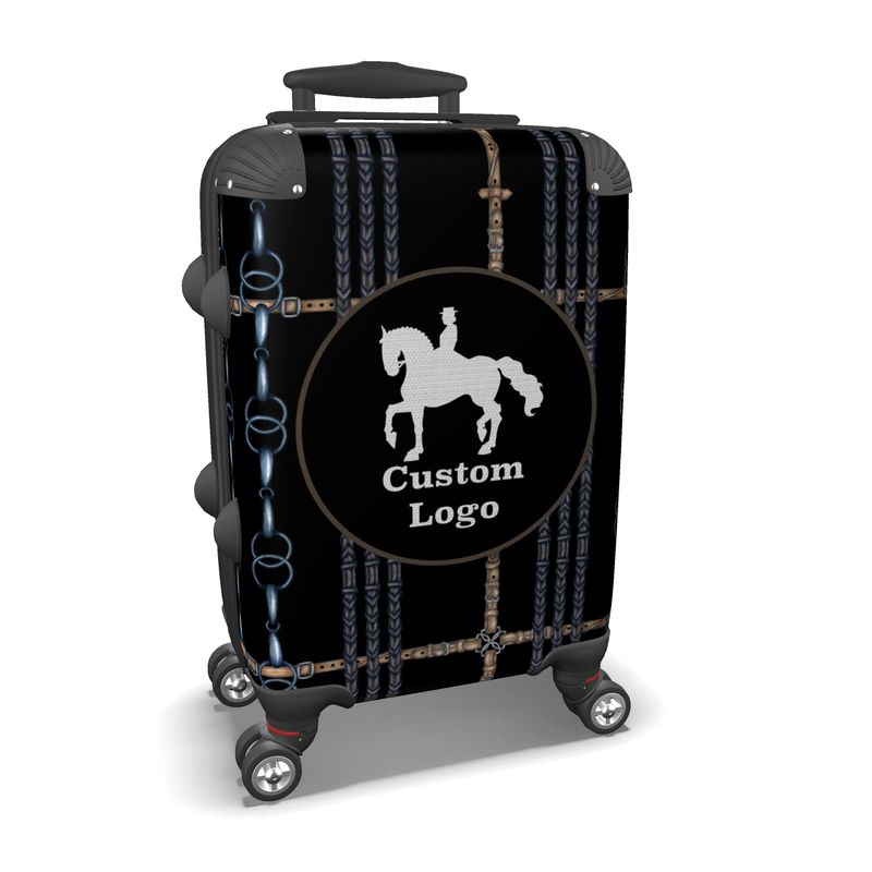 Black Customizable Suit Case