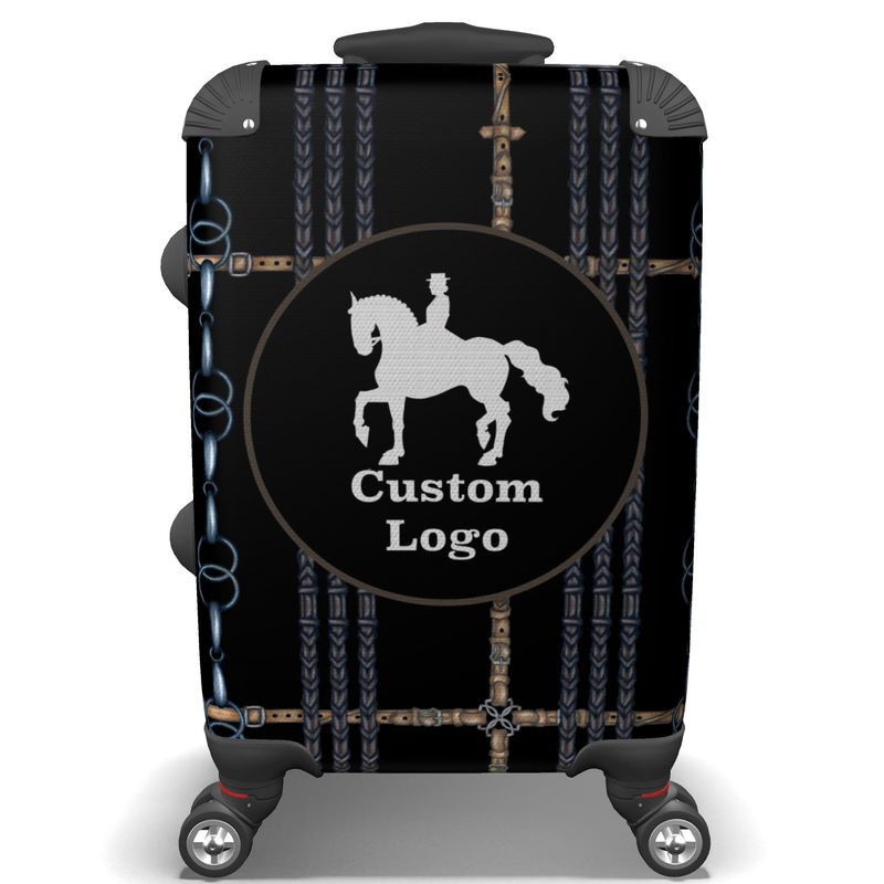 Black Customizable Suit Case