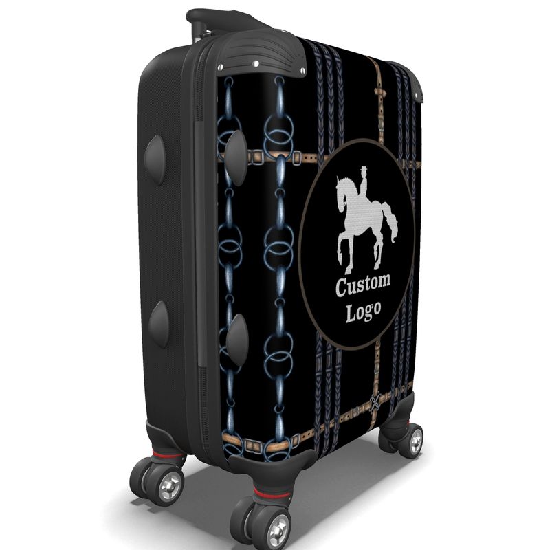 Black Customizable Suit Case