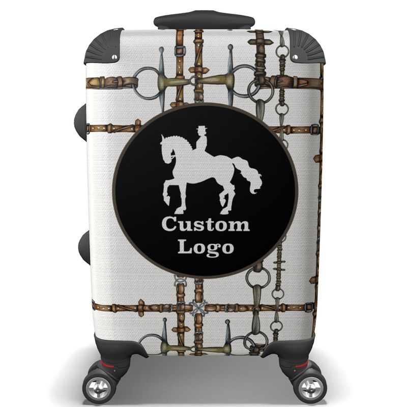 Customizable Equestrian Style Suitcase