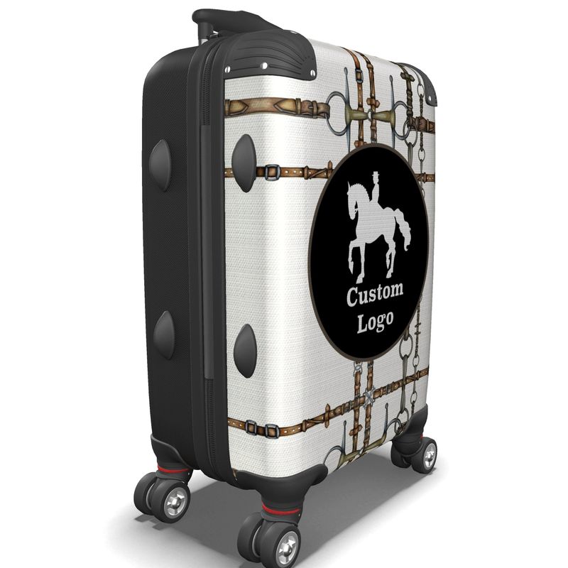 Customizable Equestrian Style Suitcase