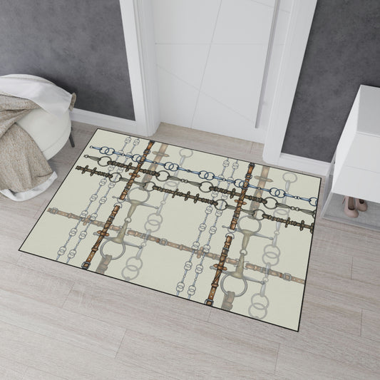 Snaffle Bit Equestrian style Heavy Duty Floor Mat