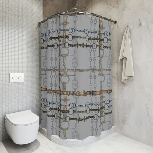 Equestrian Bit  Shower Curtain