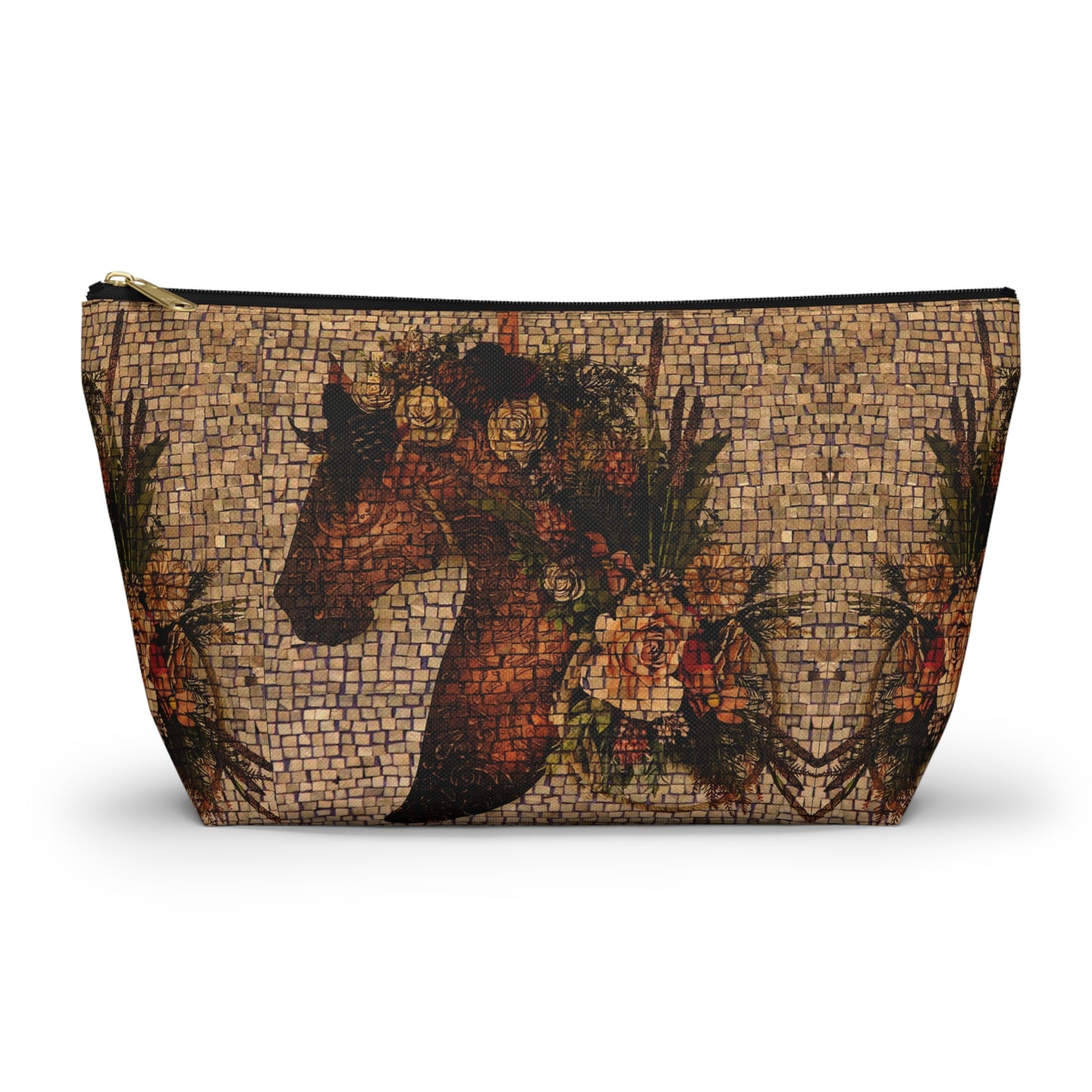 Artistic Mosaic Accessory Pouch/Makeup Bag