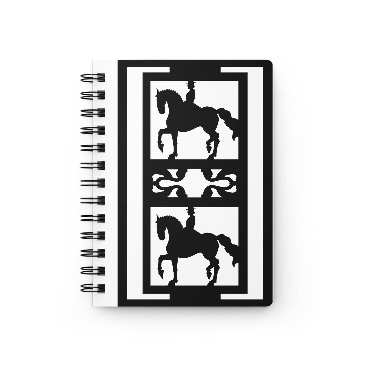 Dressage Show Arena Spiral Bound Journal