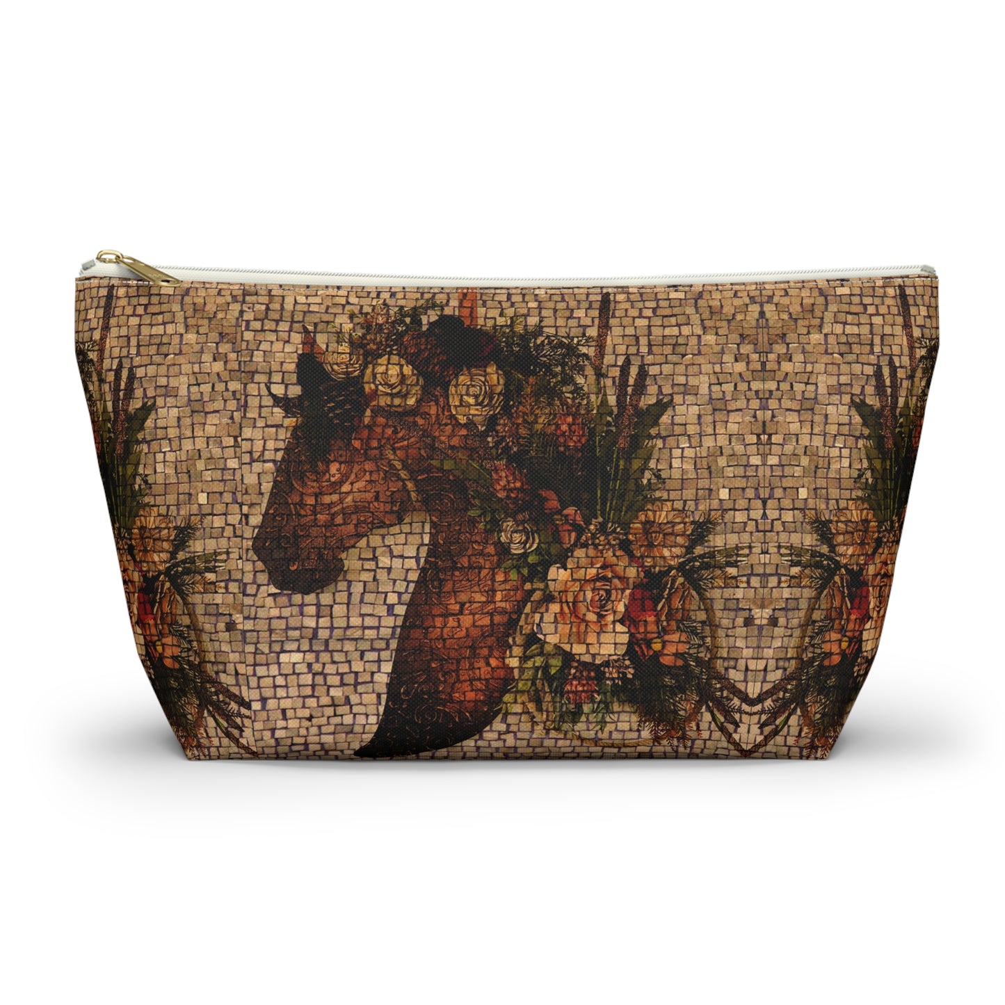 Artistic Mosaic Accessory Pouch/Makeup Bag