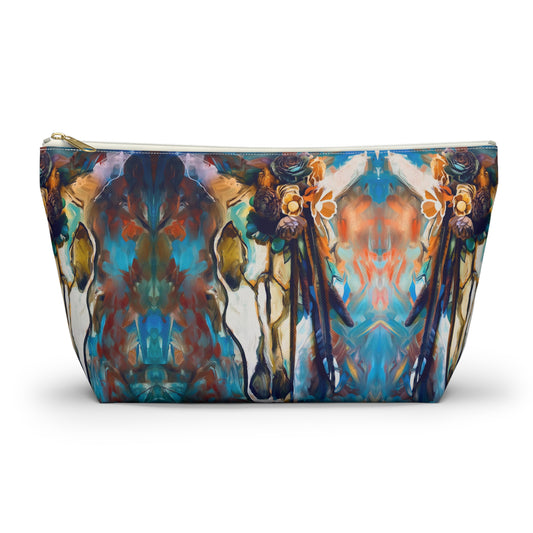 South Western Skull Painting Accessory Pouch/Makeup Bag