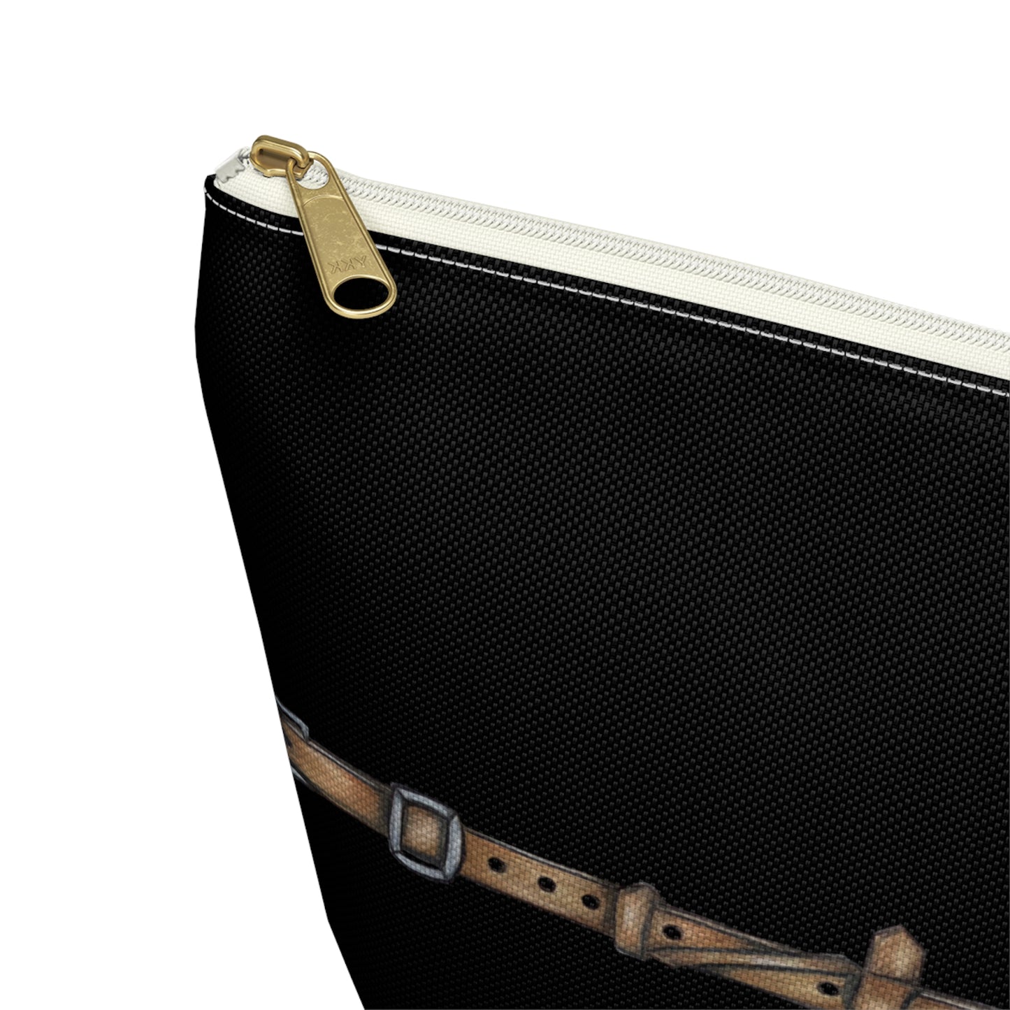 Copy of Black Equestrian Bit Accessory Pouch/Makeup Bag