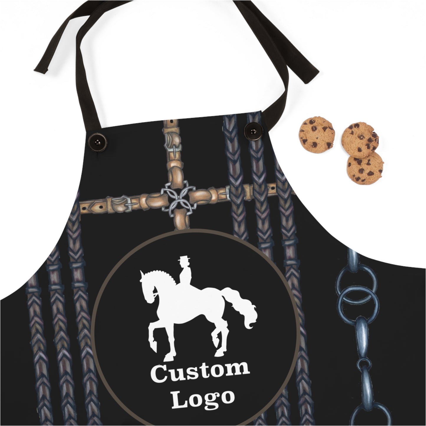 Customizable Equestrian Bit Horse Show Apron