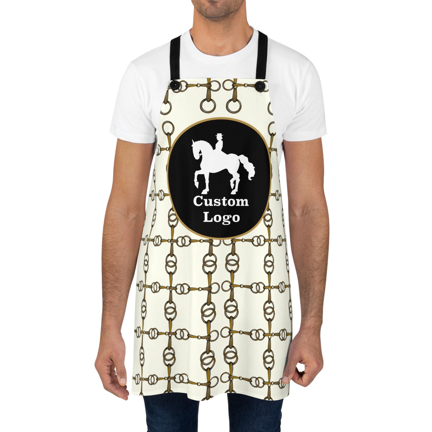 Customizable Equestrian Bit Horse Show Apron