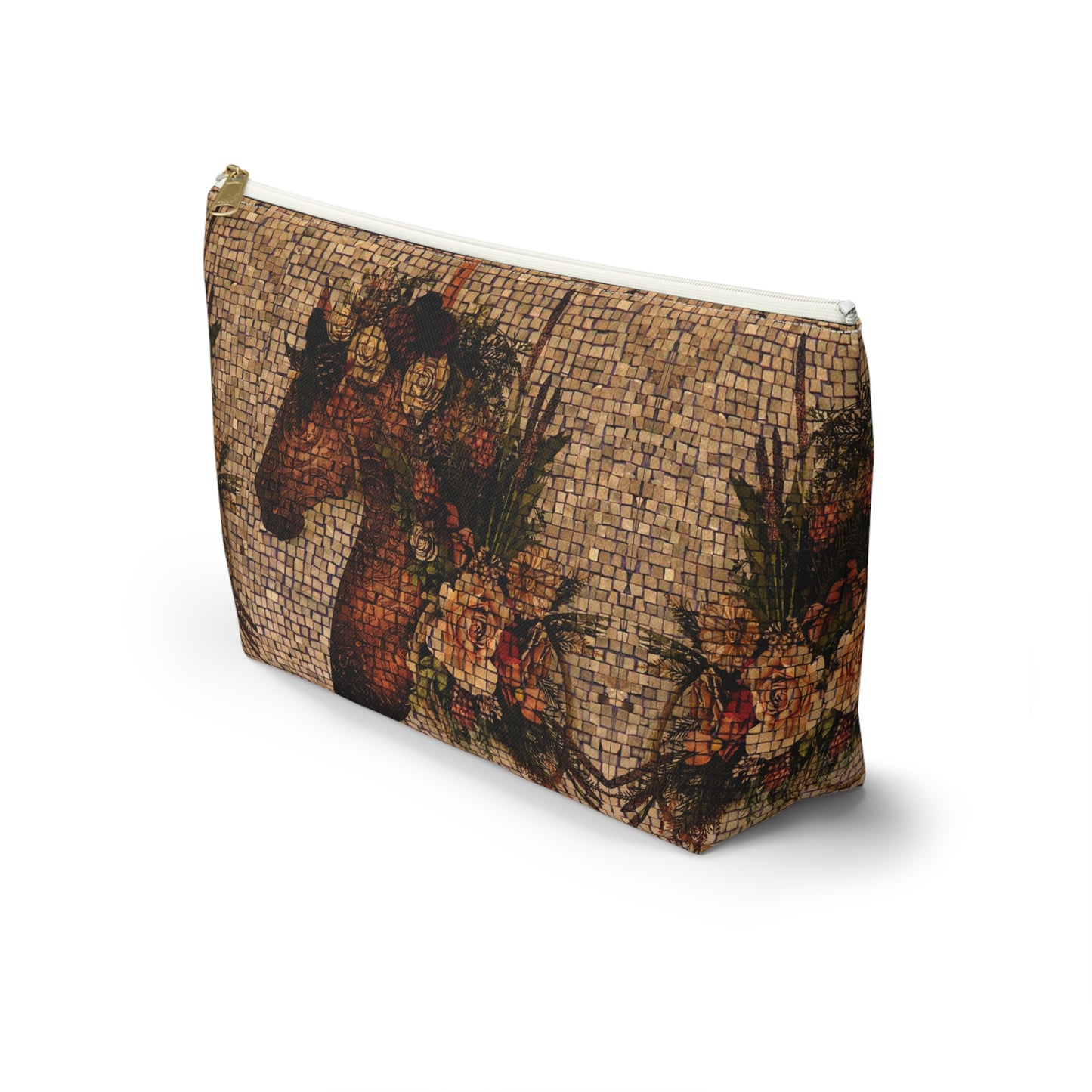 Artistic Mosaic Accessory Pouch/Makeup Bag