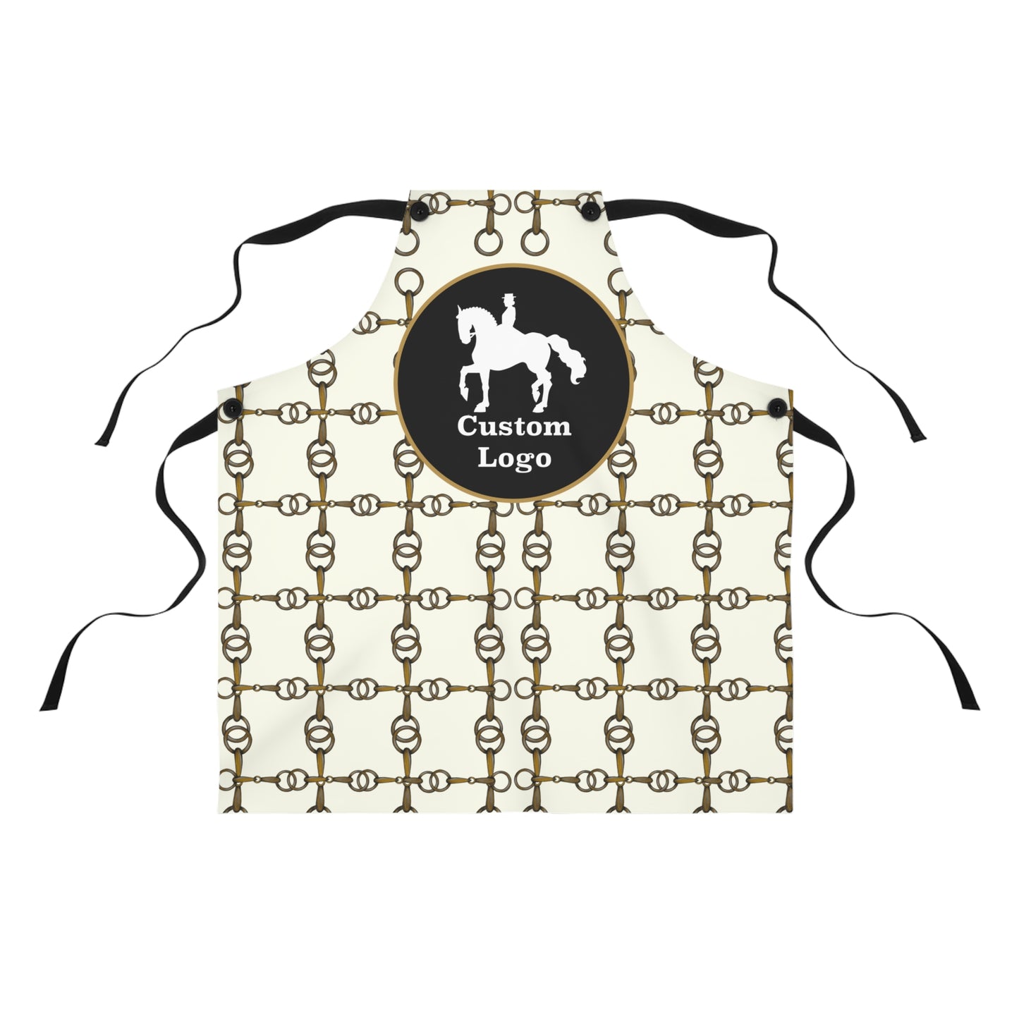 Customizable Equestrian Bit Horse Show Apron