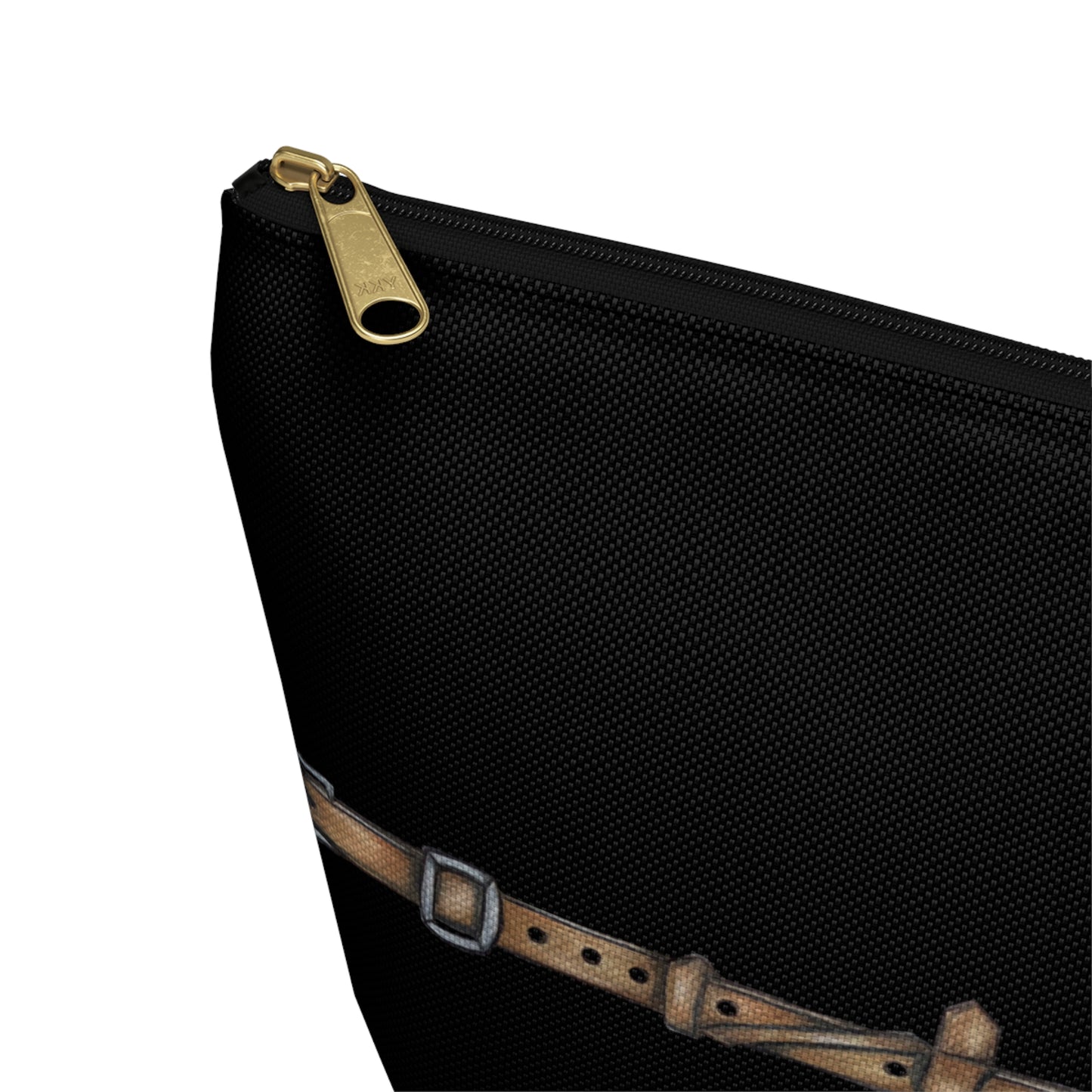 Copy of Black Equestrian Bit Accessory Pouch/Makeup Bag