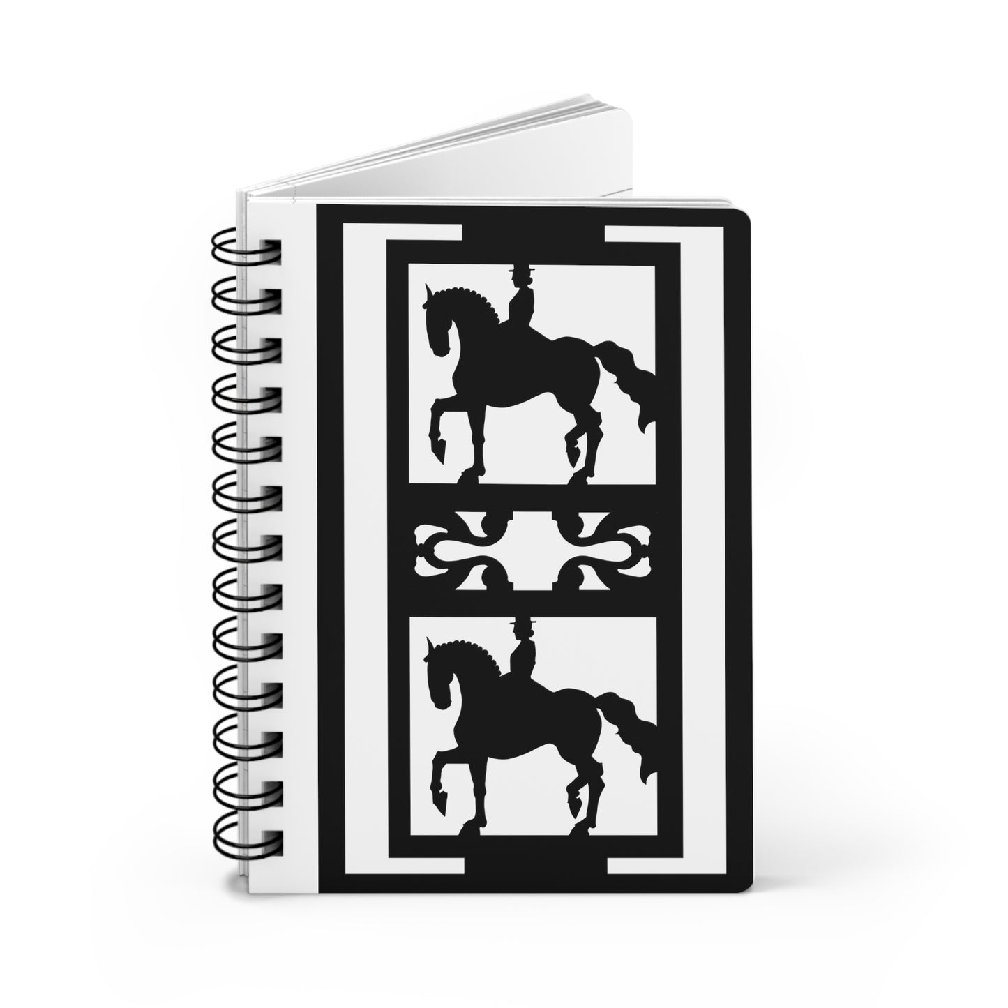 Dressage Show Arena Spiral Bound Journal