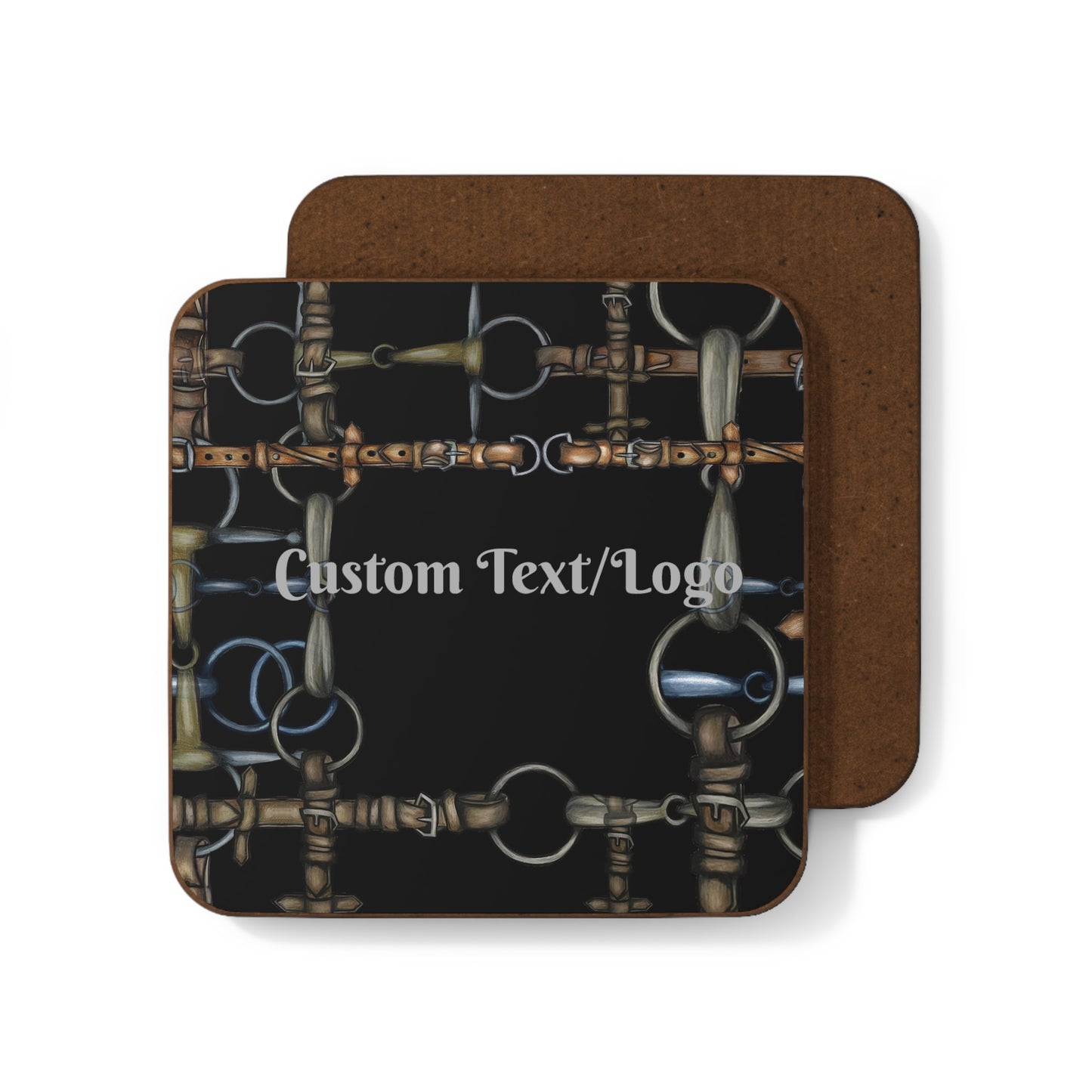 Custom Design Hardboard Back Coaster