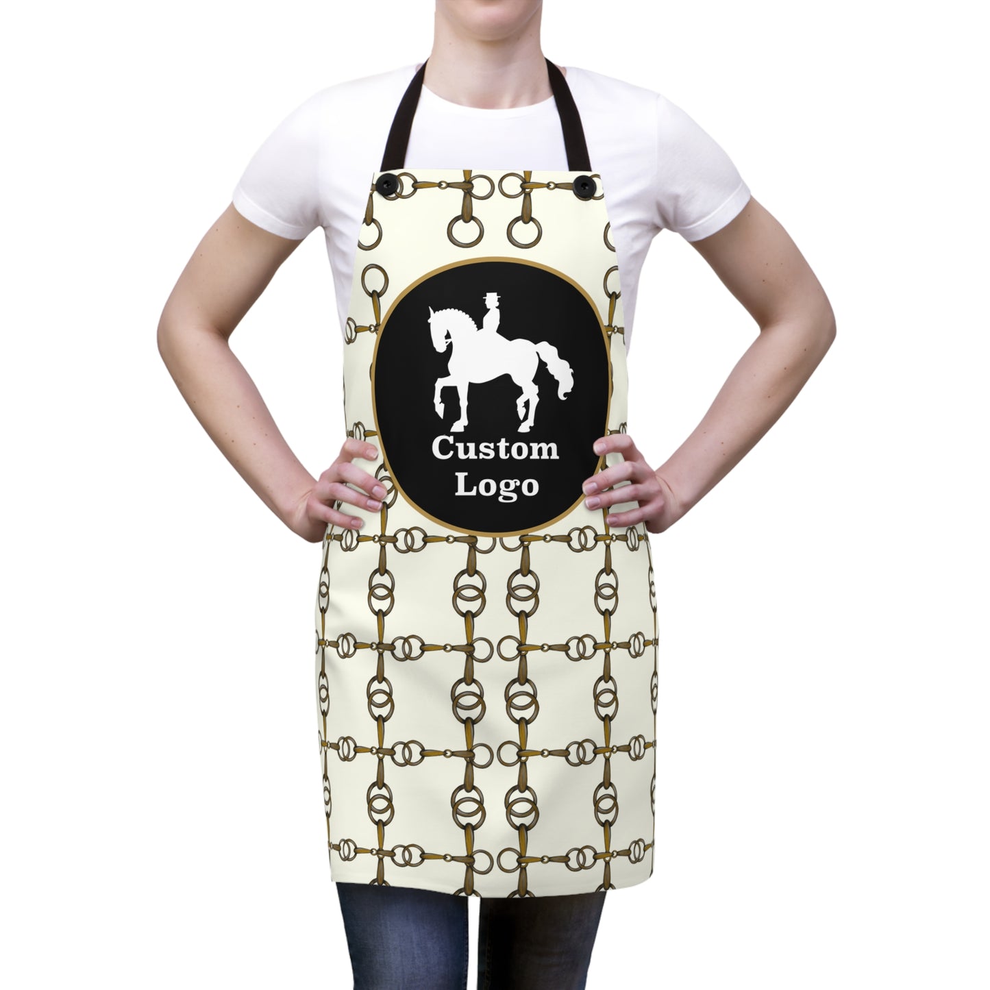 Customizable Equestrian Bit Horse Show Apron