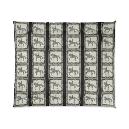 Dressage Motif Comforter