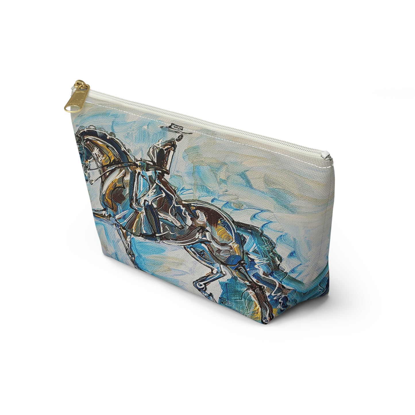 Artistic Horse Accessory Pouch/Makeup Bag