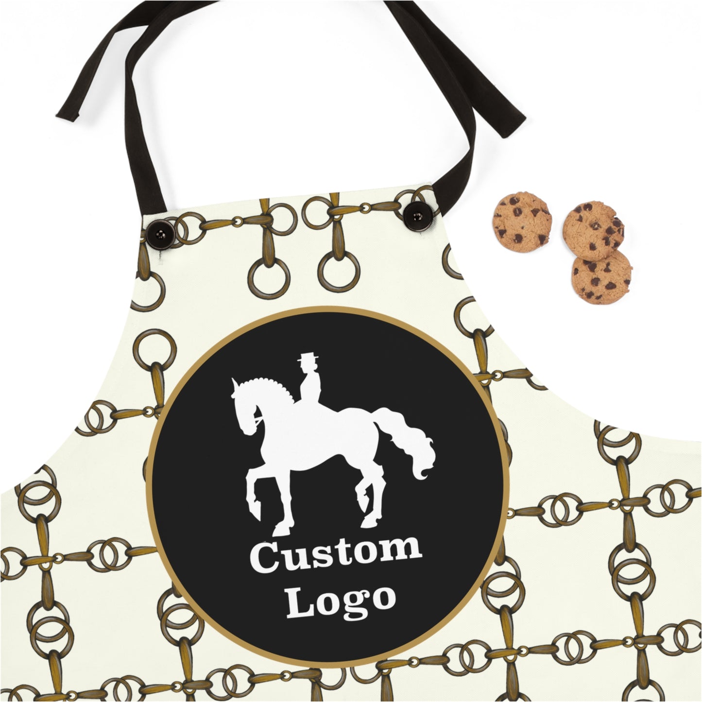 Customizable Equestrian Bit Horse Show Apron